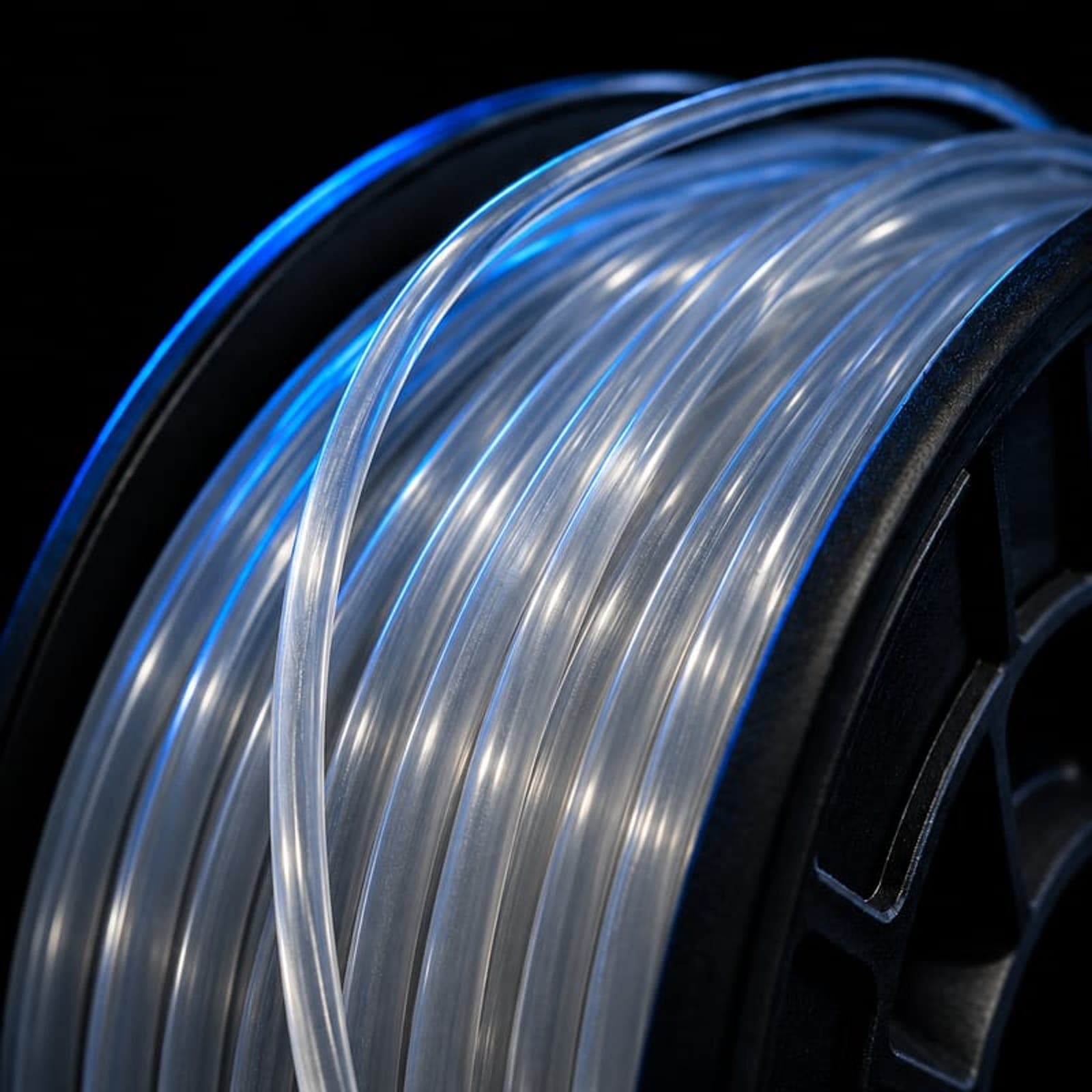 Layerium Labs TPU 95A flexible elastomer sample with high abrasion resistance and rebound elasticity